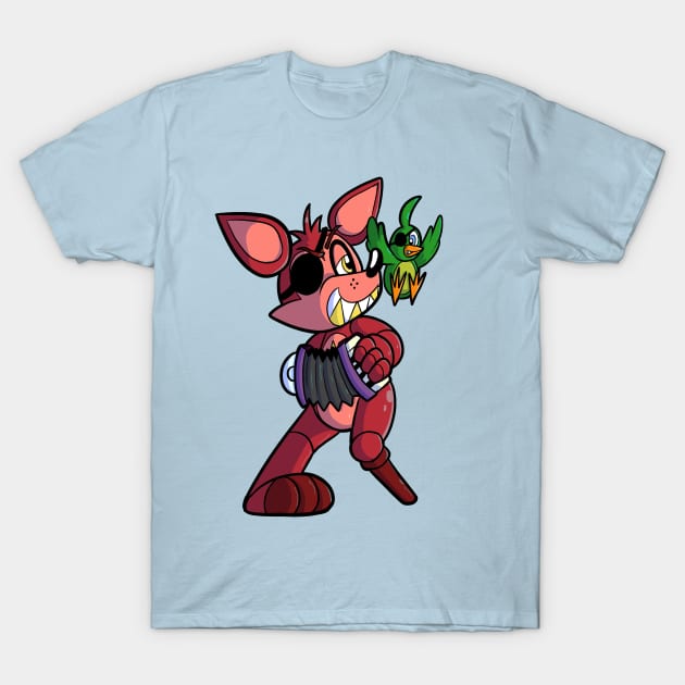 Rockstar Foxy T-Shirt by pembrokewkorgi